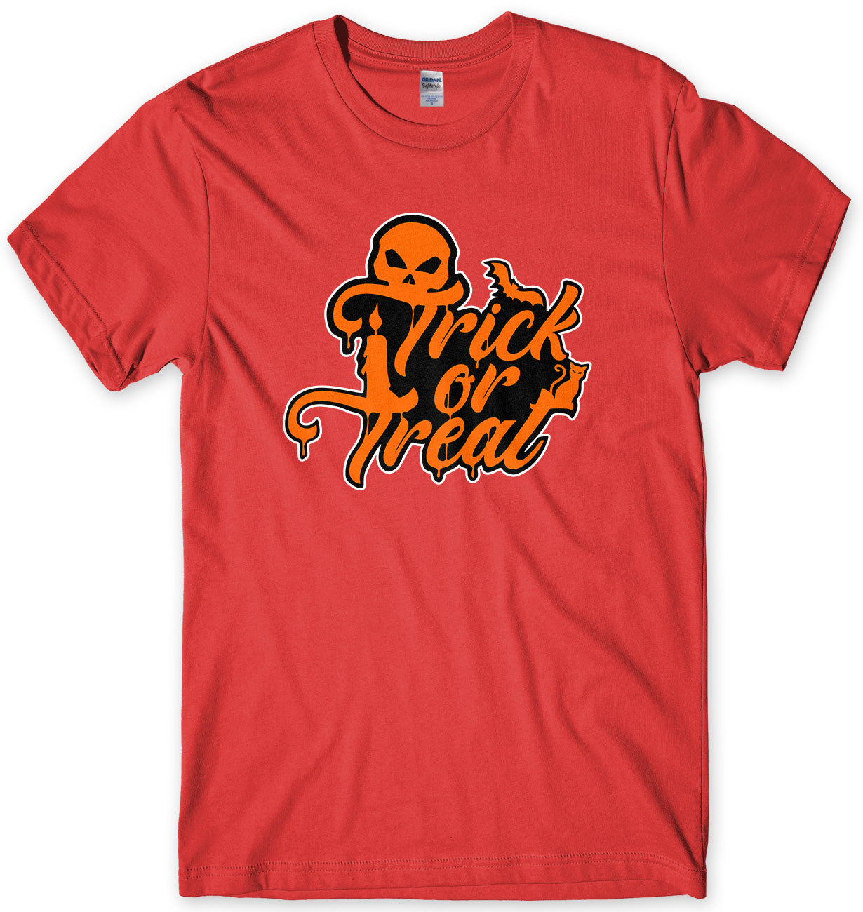 Trick Or Treat Halloween Mens Funny Unisex T-Shirt