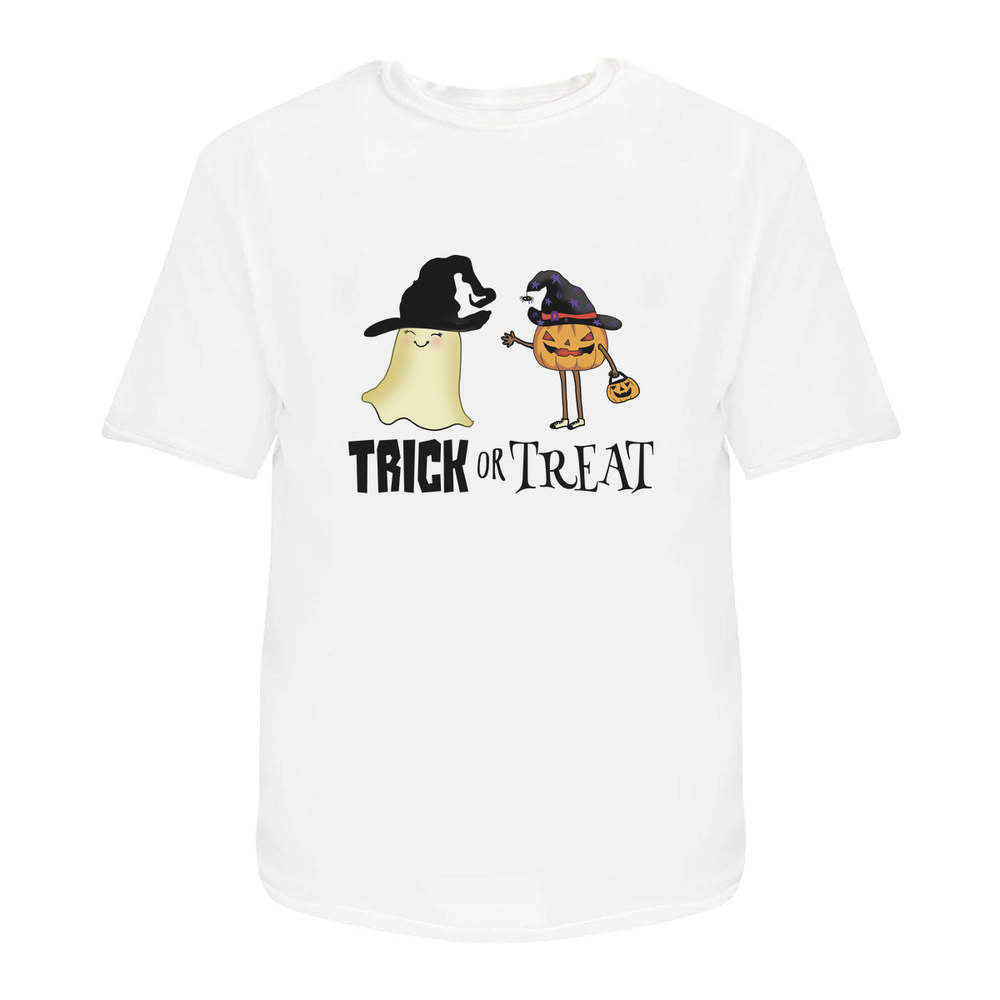 'Trick or Treat' Unisex T-Shirt - 100% Cotton (S-XXL) (TA050481)