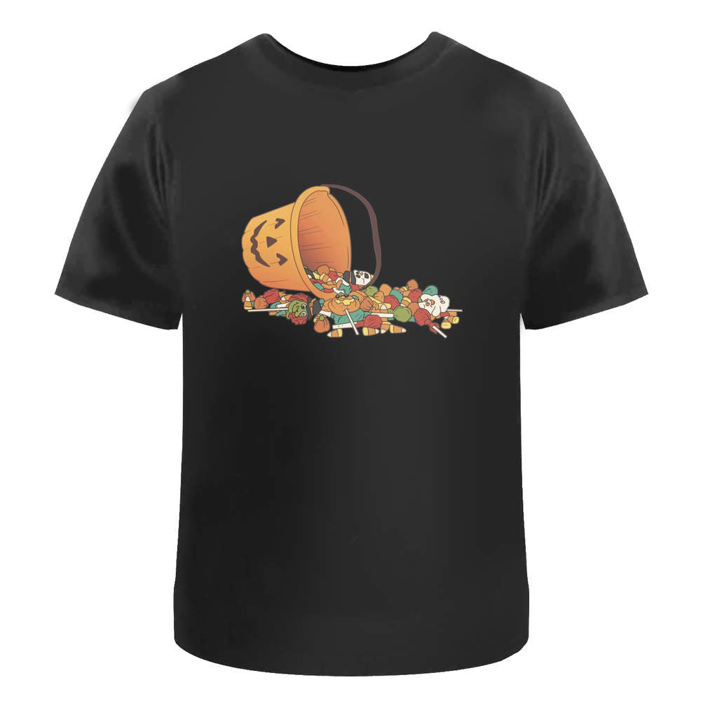 'Trick Or Treat Candy Bucket' Unisex T-Shirt - 100% Cotton (S-XXL) (TA054785)