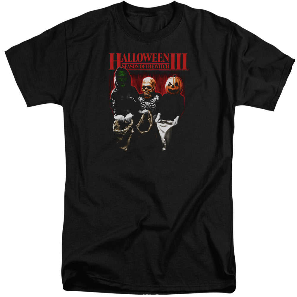 Halloween Tall T-Shirt Trick or Treat Black Tee