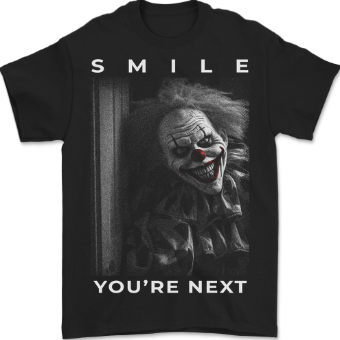 Your Next Horror Clown Halloween Mens T-Shirt 100% Cotton