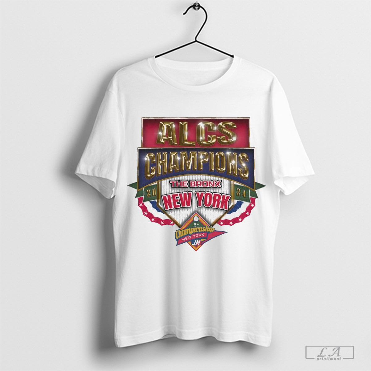Official The Bronx New York Yankees MLB Baseball 2024 ALCS Champions t-shirt