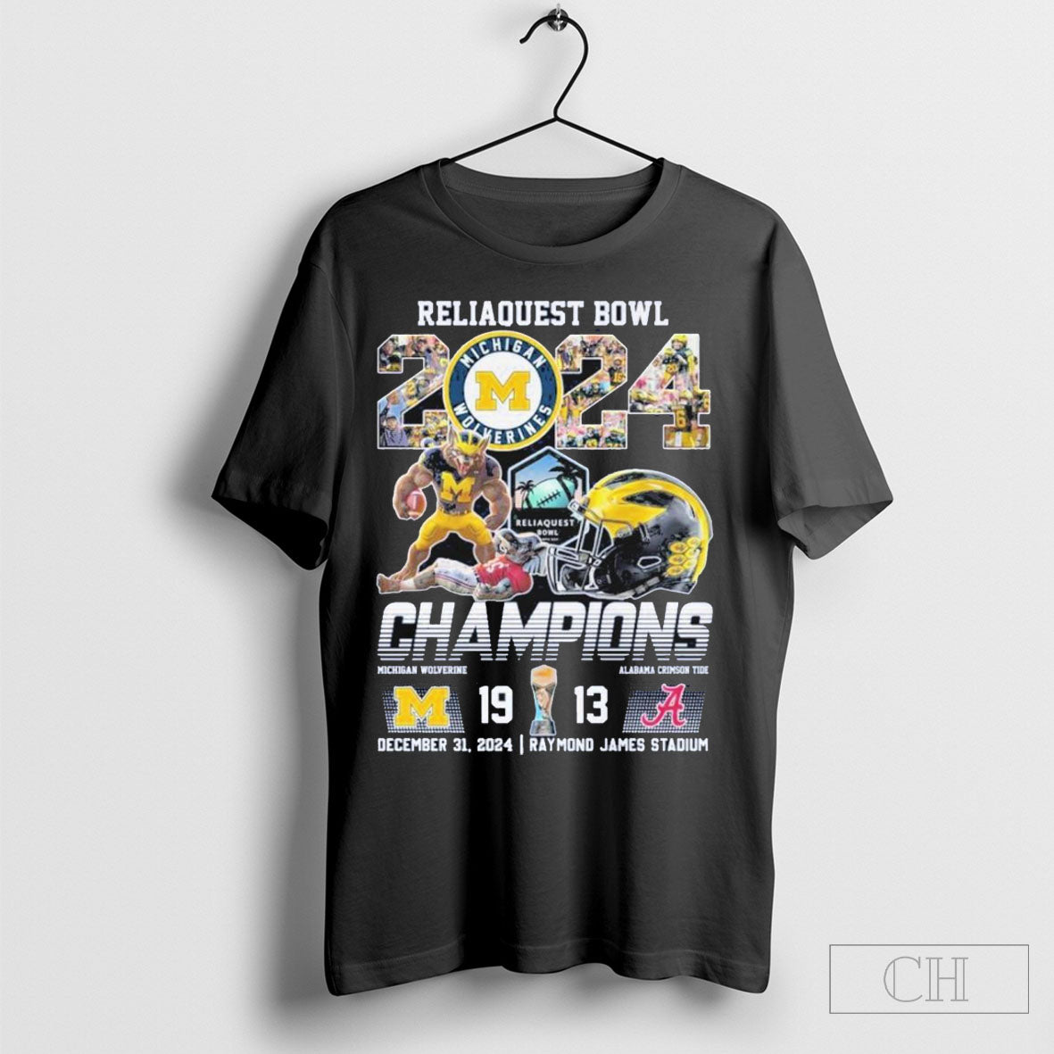 Official Reloaquest Bowl Michigan Wolverines 2024 Champions Shirt