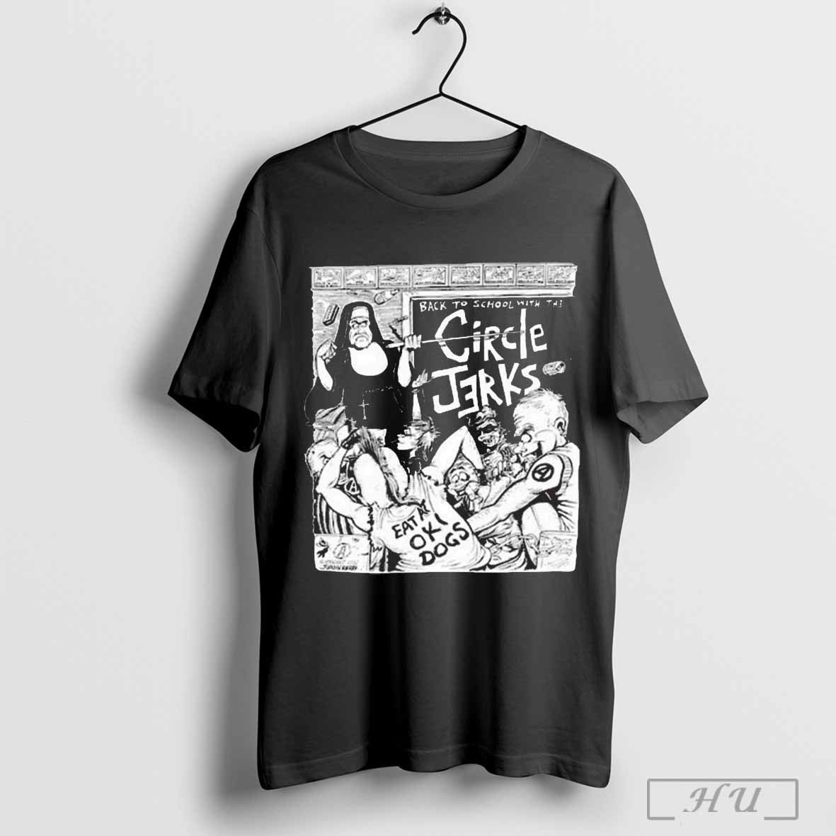 Back To School With The Circle Jerks 2024 Latin American Tour T Shirt