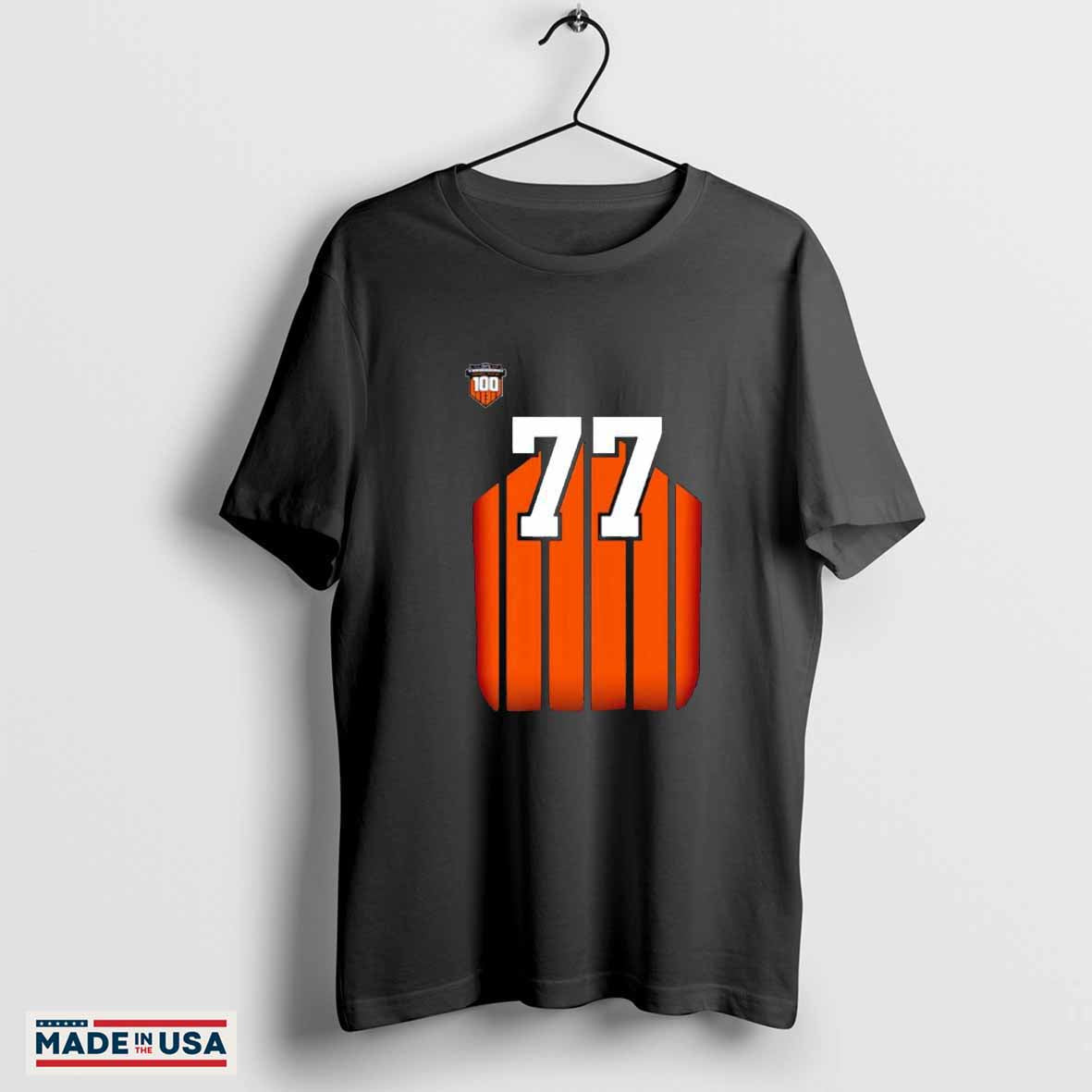 100 years Illinois Fighting Illini Football 77 shirt