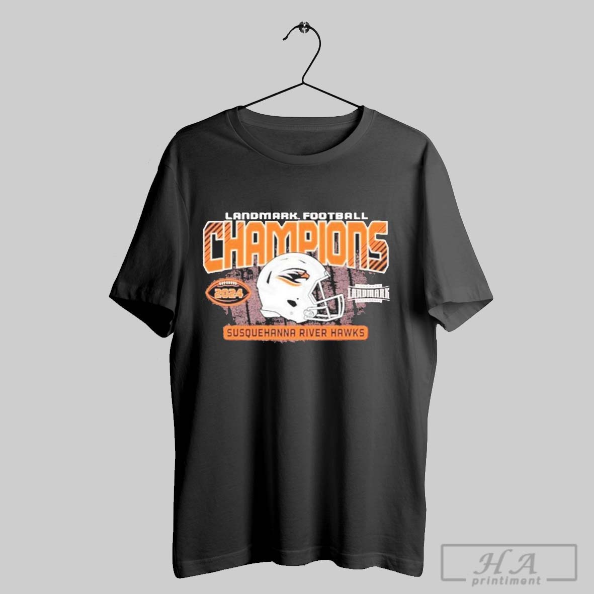 Susquehanna River Hawks 2024 Landmark Football Champions Shirt