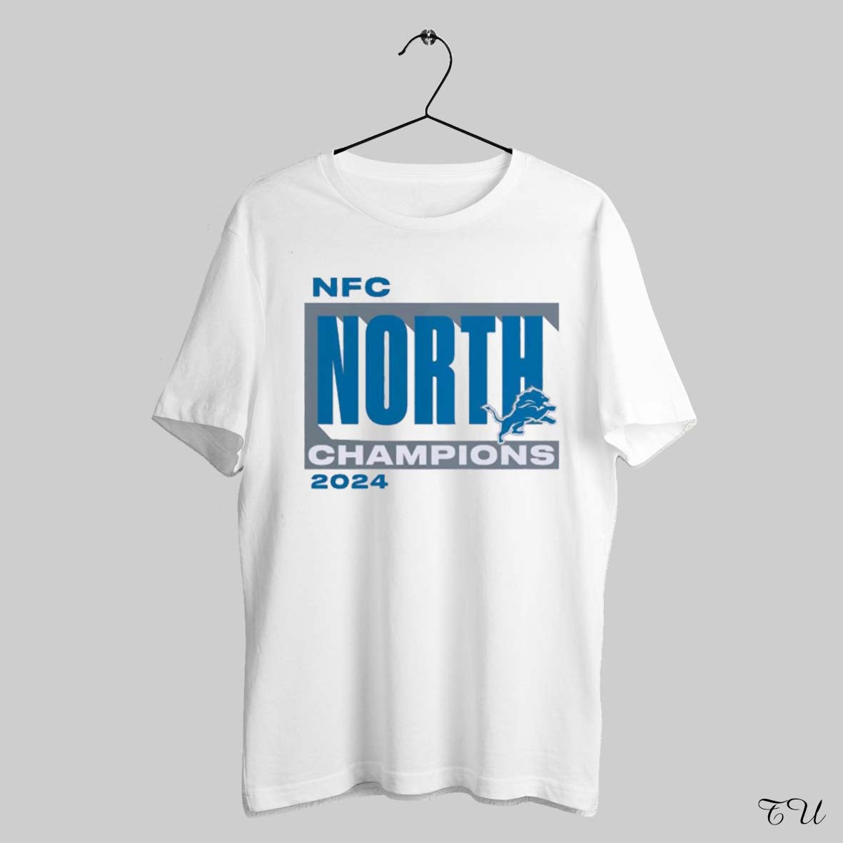 Best Official Detroit Lions 2024 Nfc North Division Champions Conquer Shirt