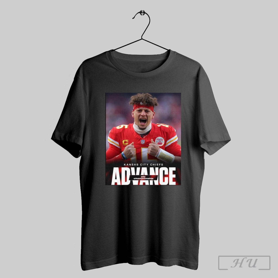 Patrick Mahomes Kansas City Chiefs Advance 7th Straight Afc Championship Poster T Shirt Sweatshirt Cutom Poster