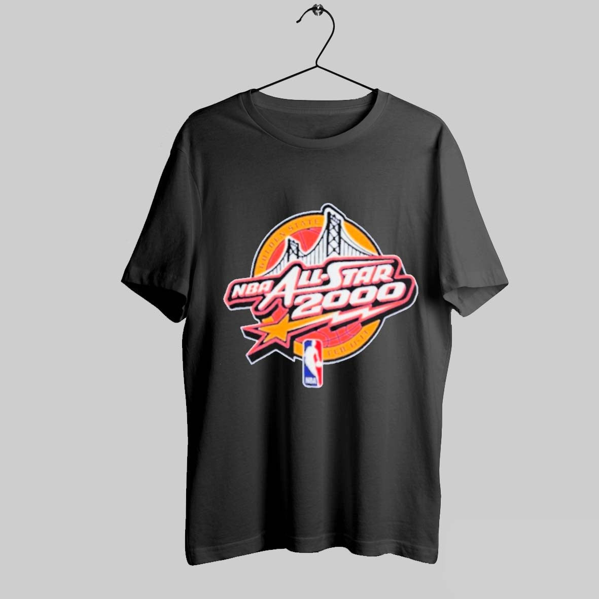 2000 All Star Game Circle Logo T Shirts