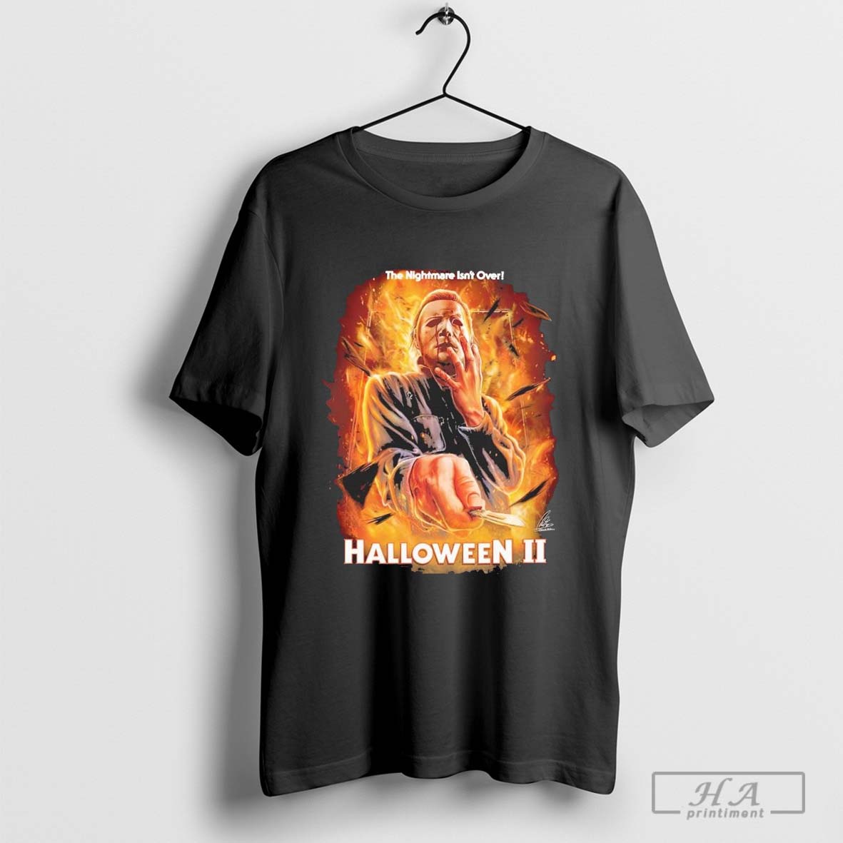 The Nightmare Isn't Over Halloween II 2024 Shirt
