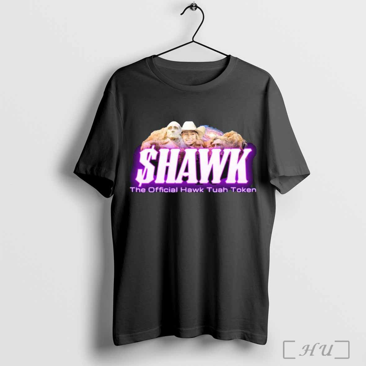 2024 Happy National $Hawk Tuah day The Official Hawk Tuah Token t-shirt