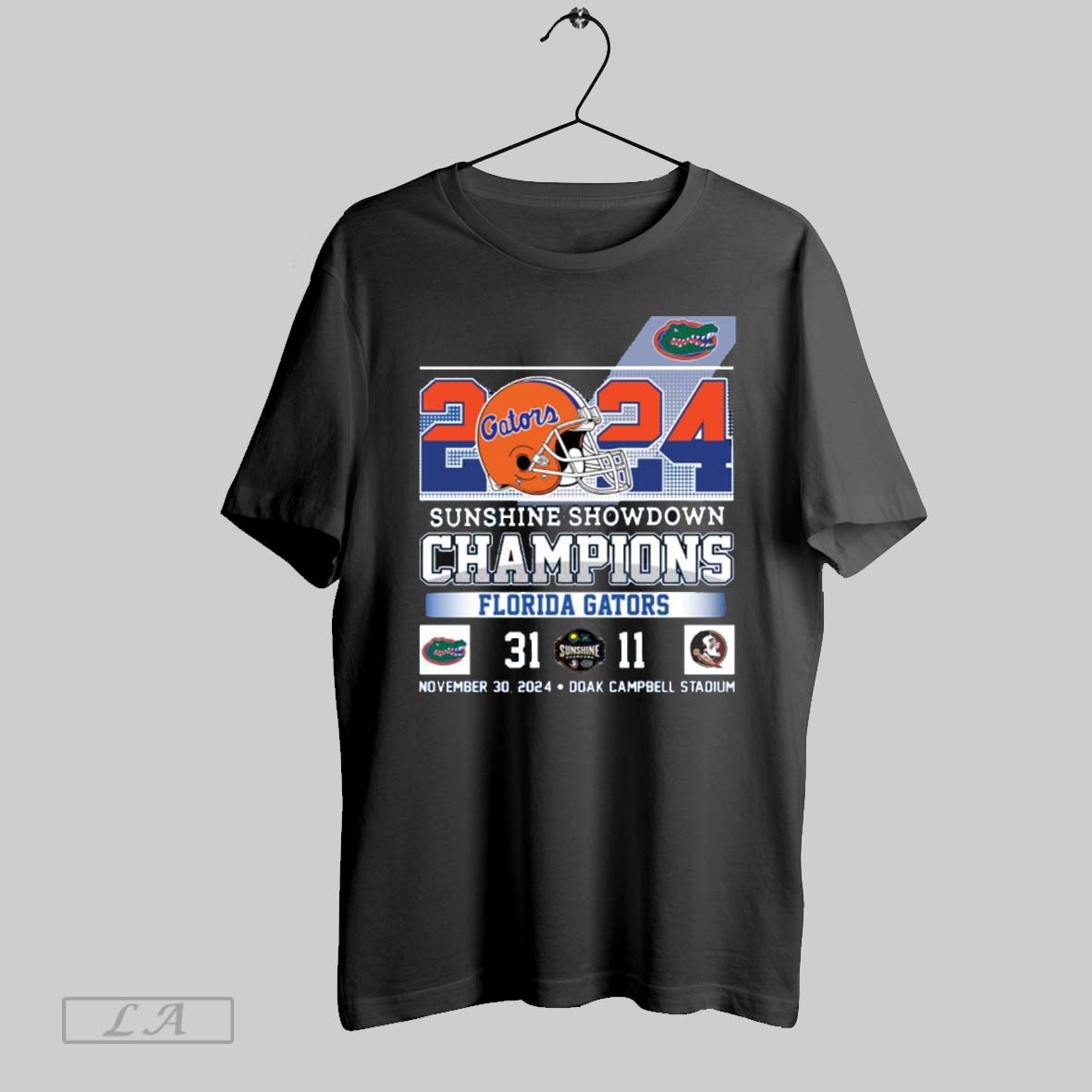 2024 Sunshine Showdown Champions Florida Gators Shirt