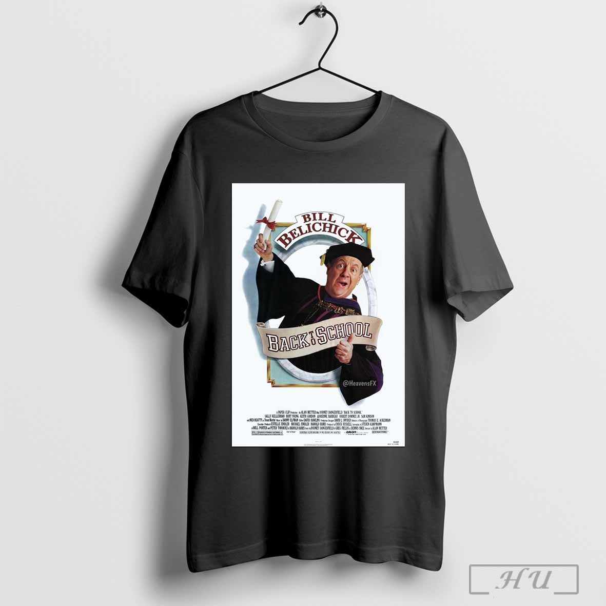 Bill Belichick Back To School A Paper Clip 2024 Poster T Shirt