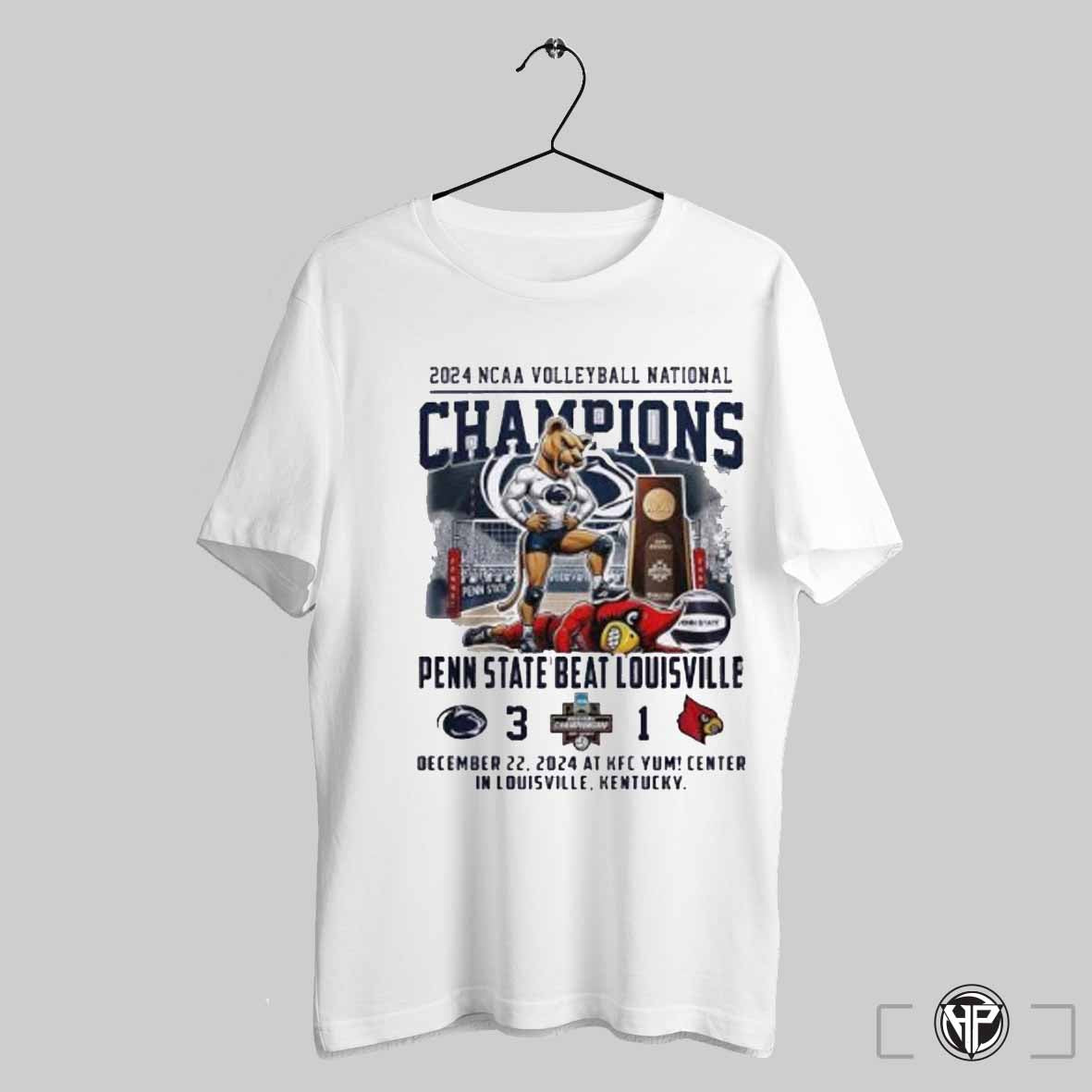 Penn State Beat Louisville 2024 Ncaa Volleyball National Champions Soccer T Shirt Trendy Sweatshirt