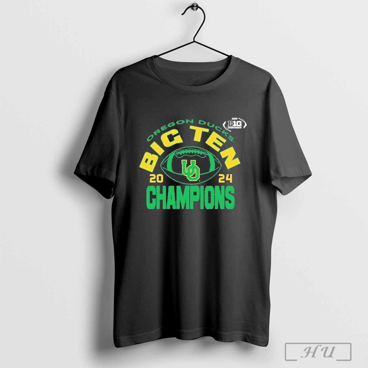Oregon Ducks Big Ten Football Conference Champions 2024 Shirt