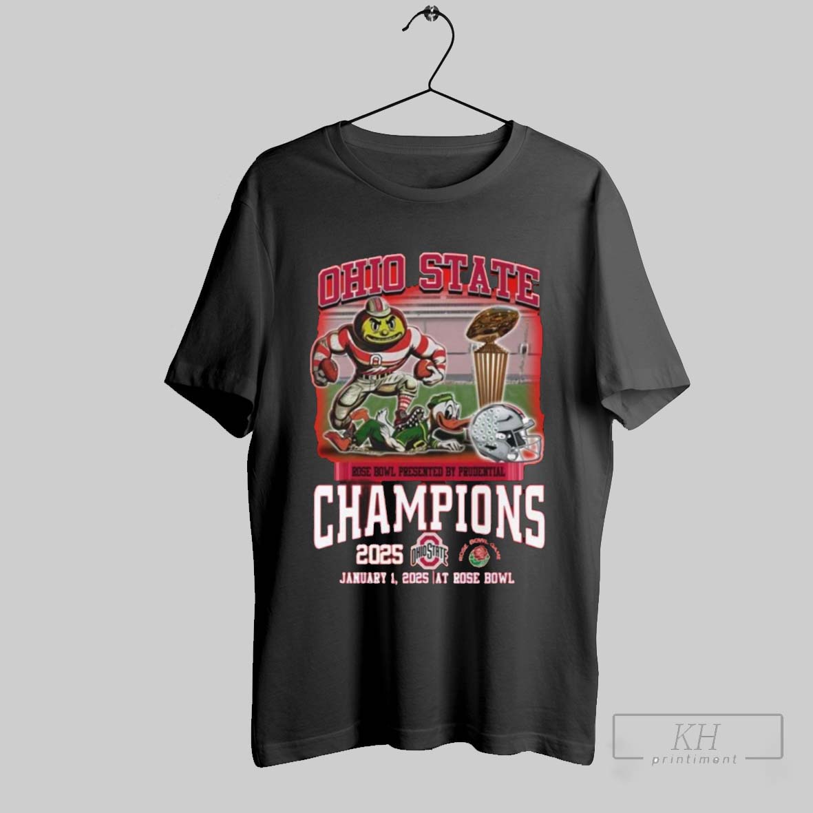 Ohio State Buckeyes Rose Bowl Champions 2025 Limited Edition Shirt T Shirt
