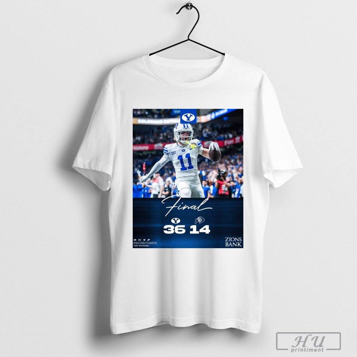 2024 Byu Cougars Win Colorado Buffaloes Final Score 36 14 Alamo Bowl Poster T Shirt
