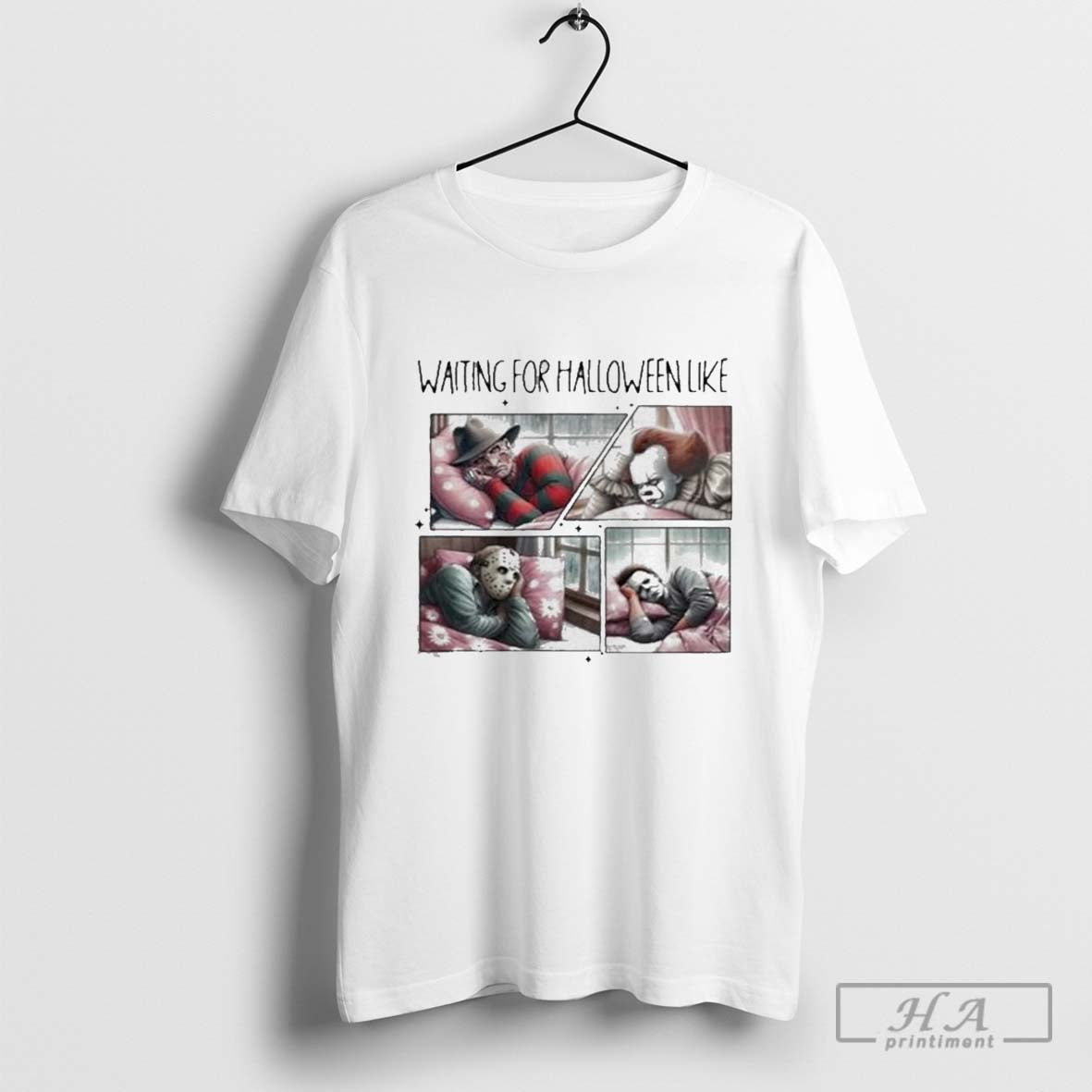 Waiting For Halloween Like Pink Bedroom Shirt