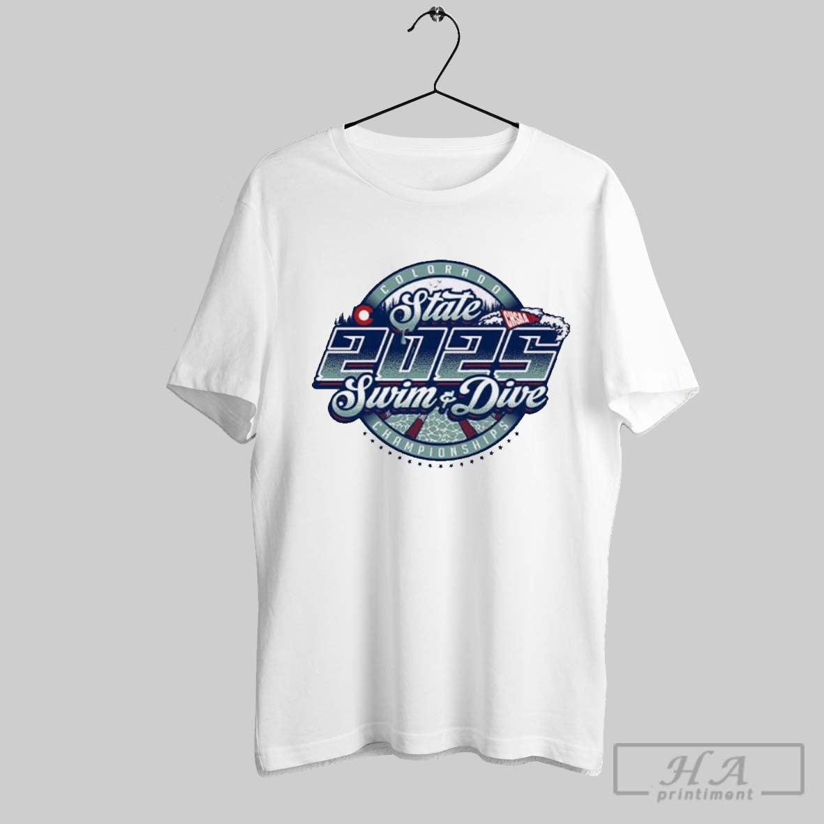 2025 Chsaa State Championship Girls Swim Dive T Shirt