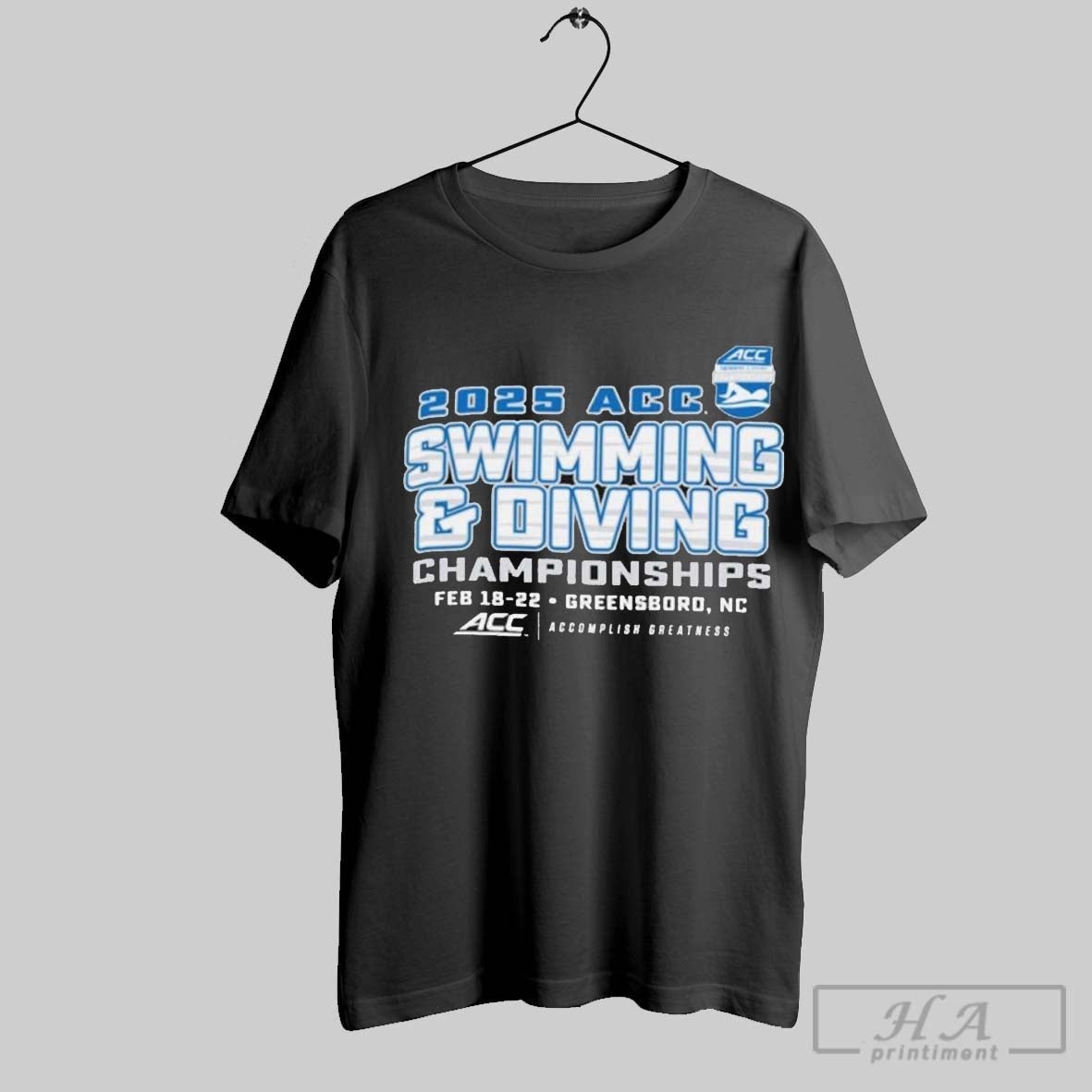 2025 Acc Swimming And Diving Championship Feb 18 22 Greensboronc Shirt