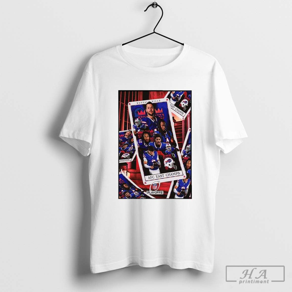Buffalo Bills Are Kings Of The 2024 NFL AFC East Champions Home Decor Poster Shirt