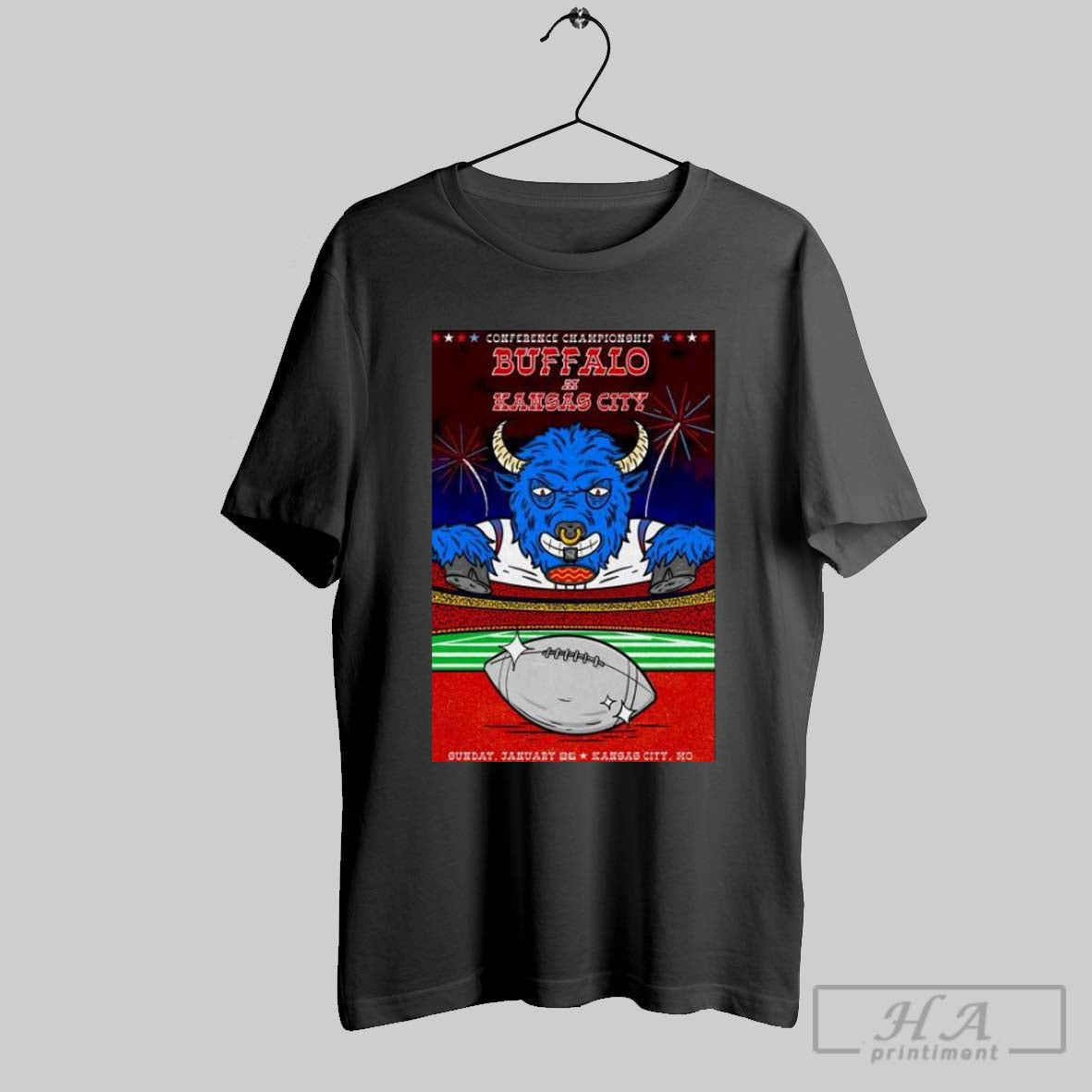 Buffalo Bills Conference Championship At Kansas City Jan 26 2025 Kansas City Mo T Shirts