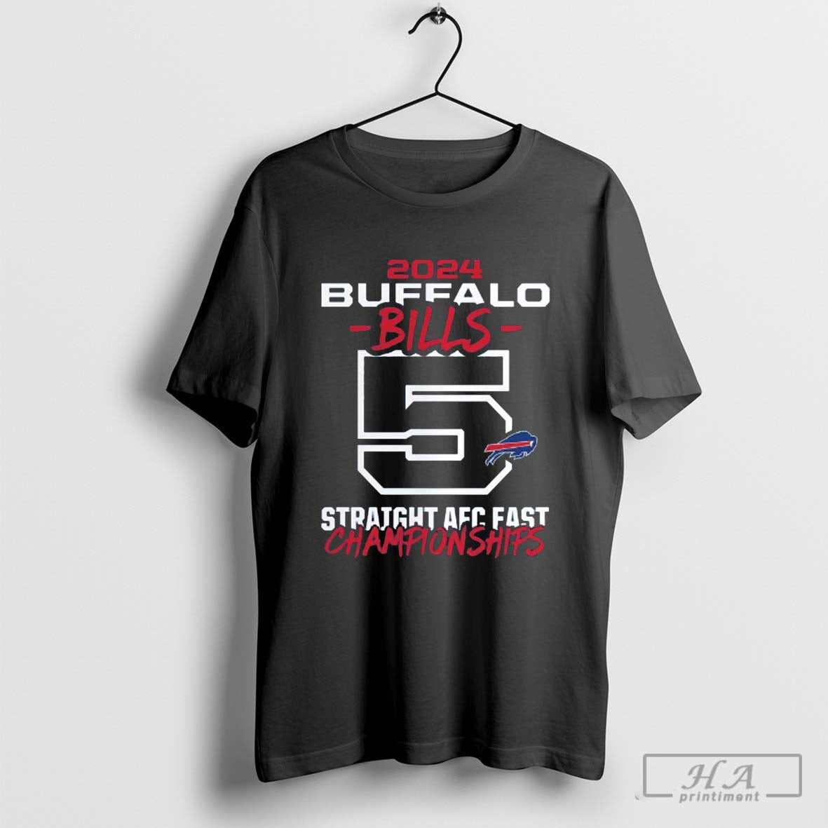 Buffalo Bills Five-Straight AFC East Division Championships T-Shirts