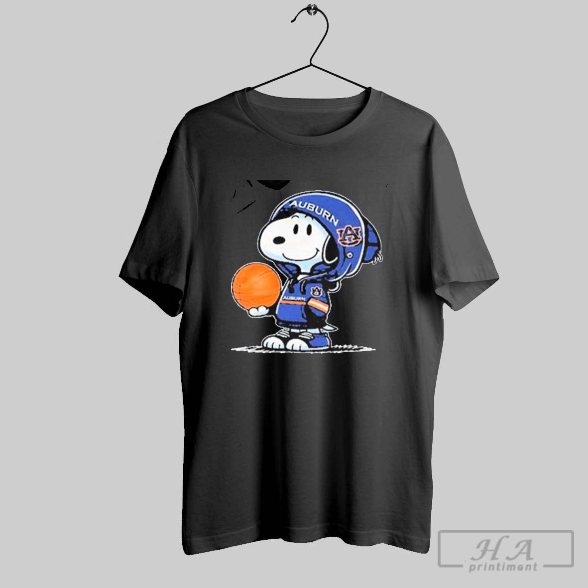 Official Snoopy The Peanuts X Auburn Tigers Basketball Championship 2025 Shirt