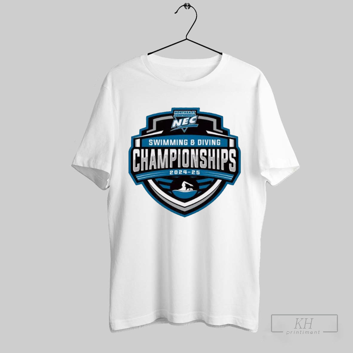 2025 Nec Swimming Diving Championships T Shirt T Shirt