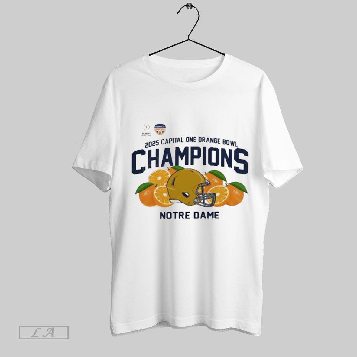 2025 Capital One Orange Bowl Champions Notre Dame Fighting Irish Shirt