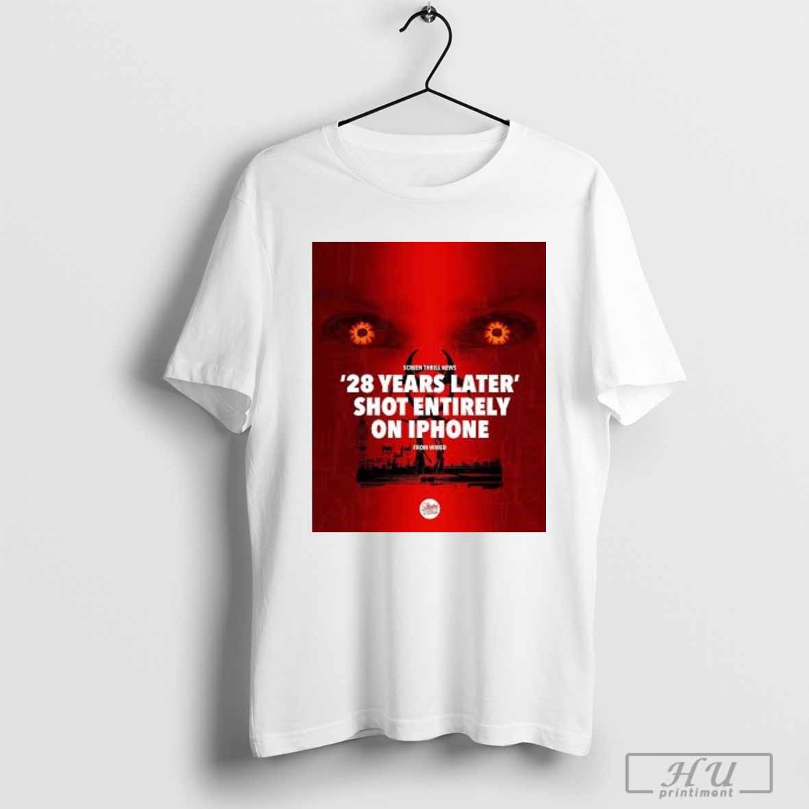 28 Years Later Shot Entirely On Iphone T-Shirt