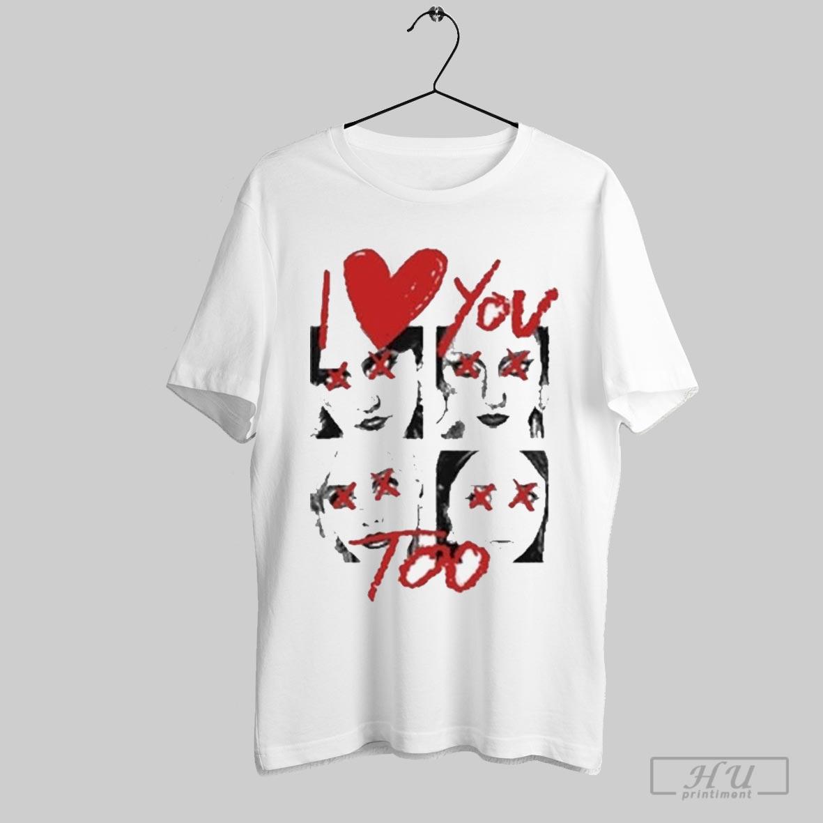 24hundred Teen Jesus And The Jean Teasers Eyes Crossed T Shirt