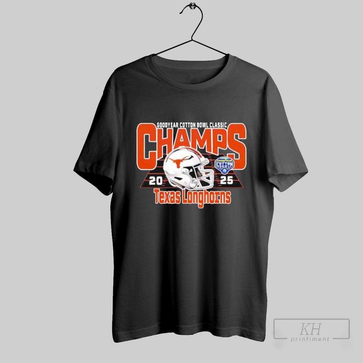 Official Texas Longhorns Football Are Goodyear Cotton Bowl Classic Champions 2025 Unisex