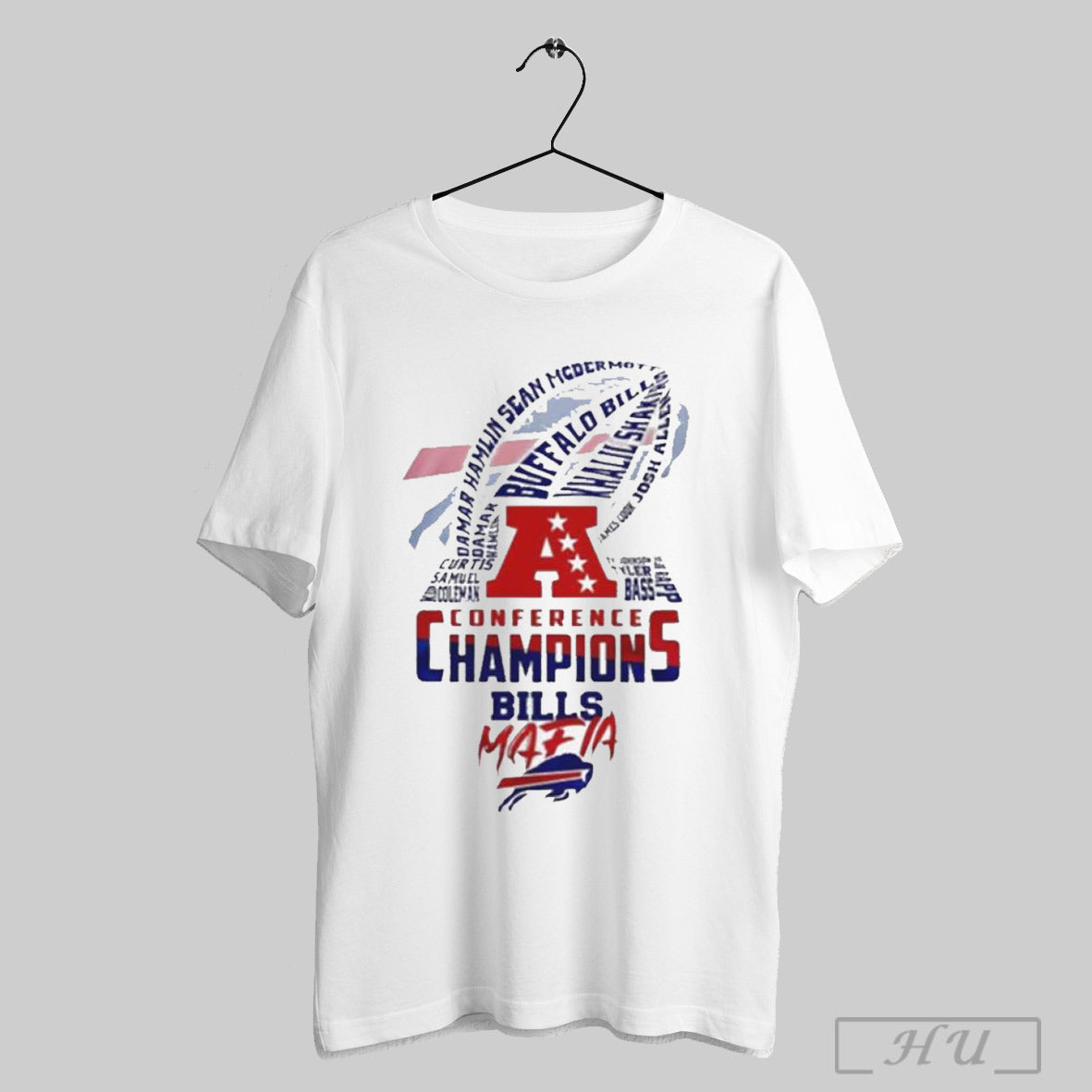 2024 Conference Champions Buffalo Bills Trophy T Shirt Sweatshirt Poster