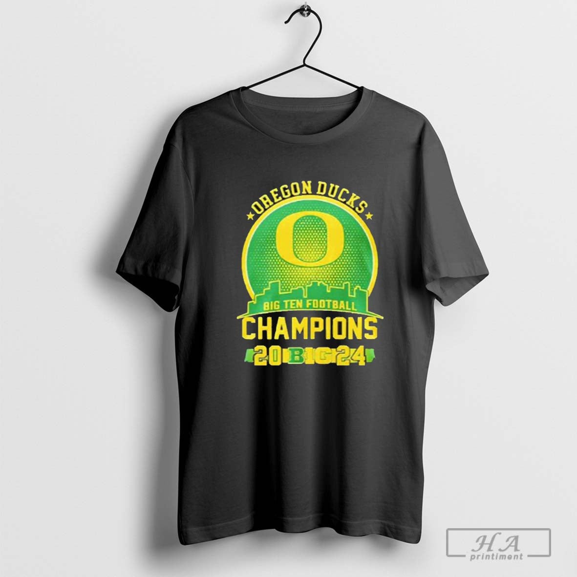 Oregon Ducks Football Big 10 Champions 2024 Go Ducks T Shirts