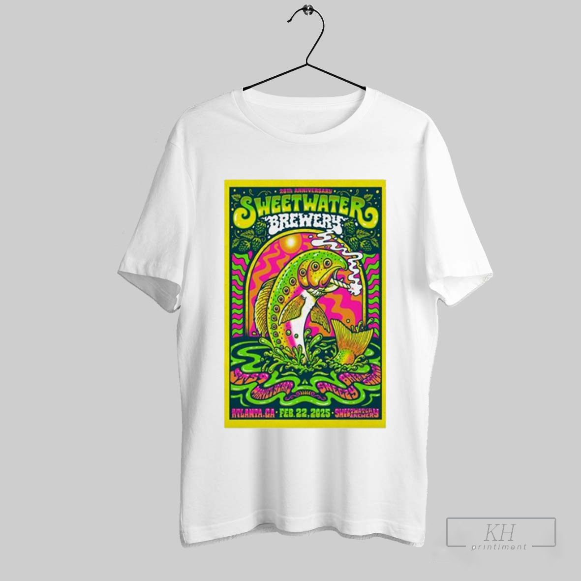 28th Anniversary Sweetwater Brewery February 22 2025 Atlanta Ga Shirt T Shirt