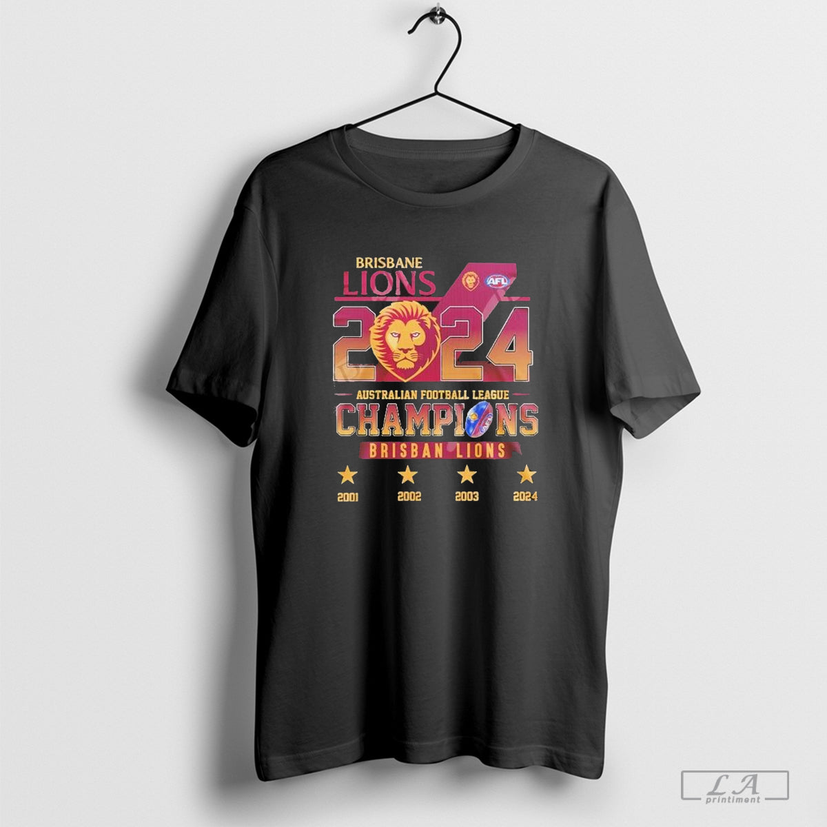 Brisbane Lions 2024 Autralian Football League Champions Shirt