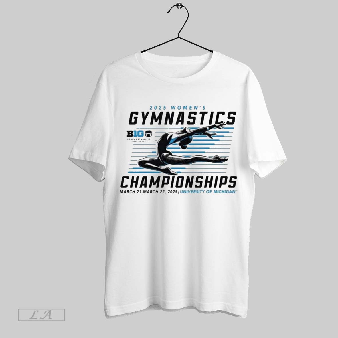 Original Big Ten 2025 Womens Gymnastics Championships March 21 March 22 2025 University Of Michigan Painting