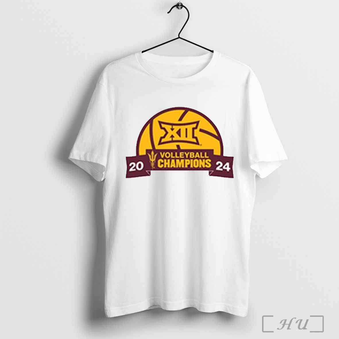 Official Sun Devil Volleyball vs UCF 2024 Big 12 Volleyball Regular Season Champions Shirt