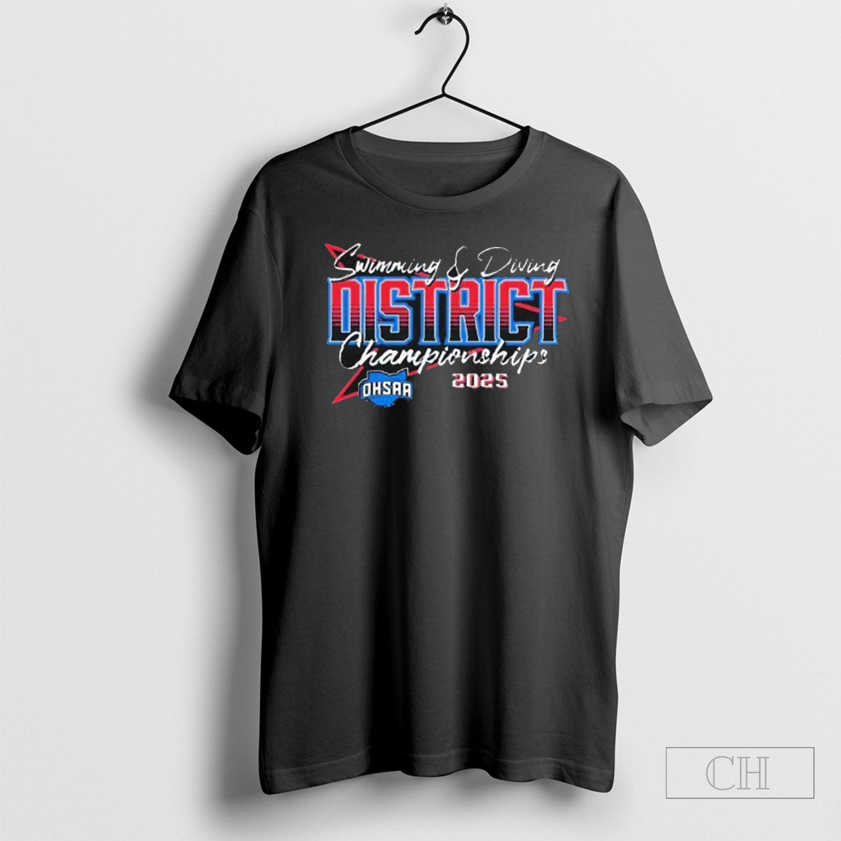 2025 Ohsaa Swimming And Diving District Championships T Shirt