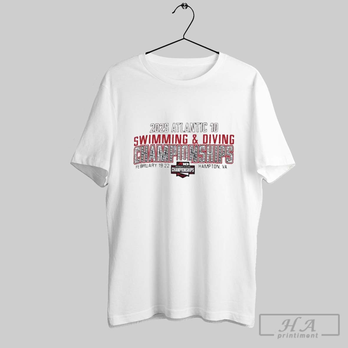 2025 Atlantic 10 Swimming Diving Championship T Shirt