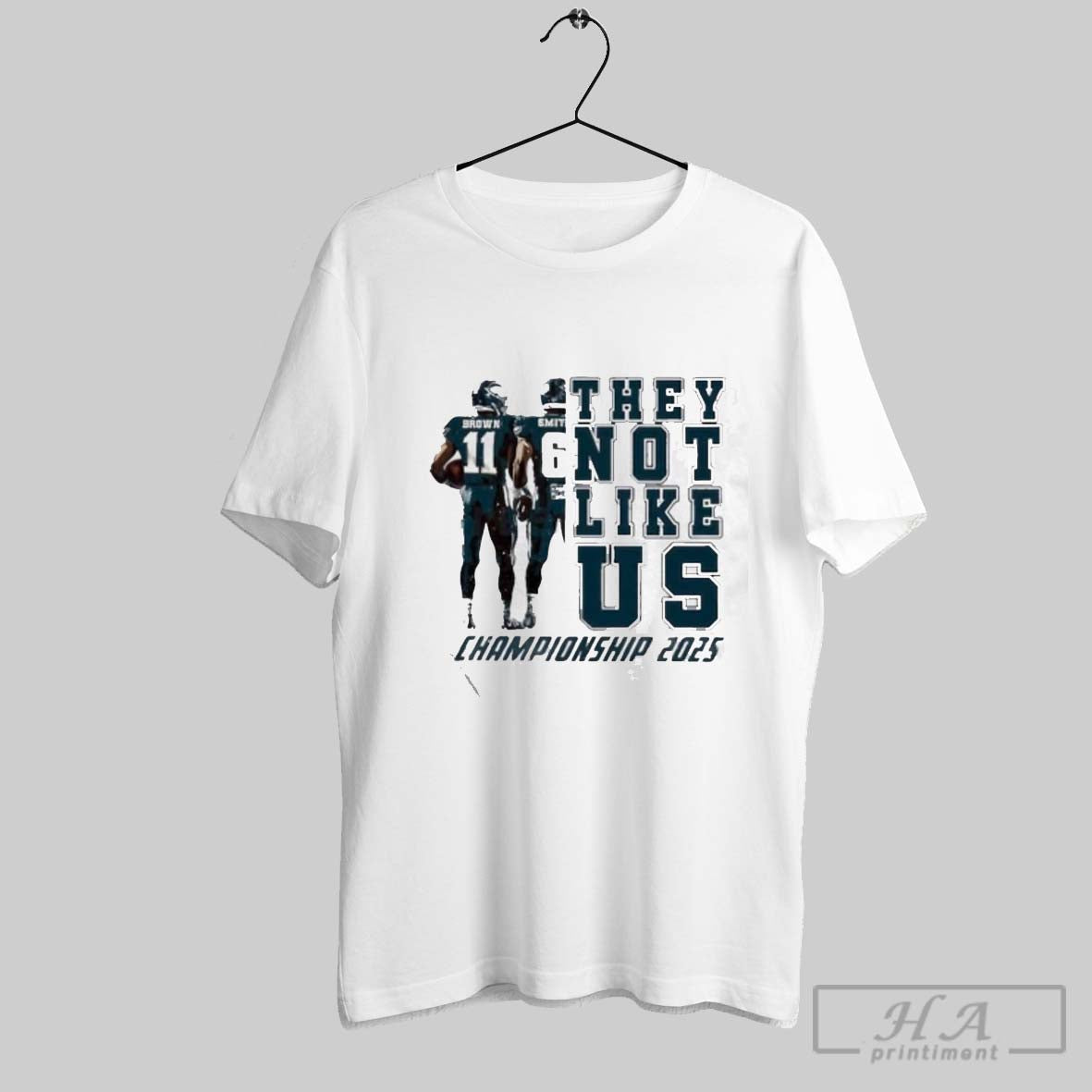 Brown Smith They Not Like Us Championship 2025 Shirt