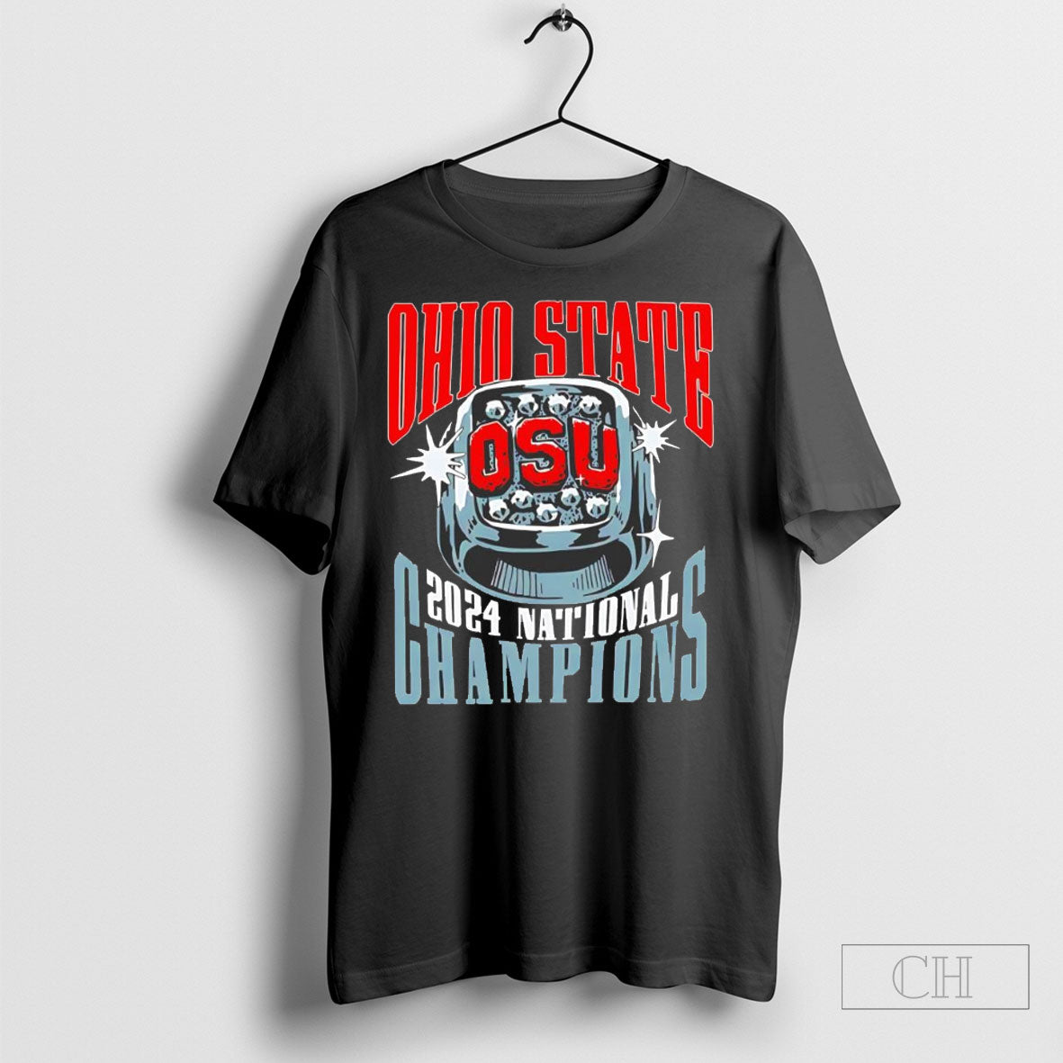 Ohio State Buckeyes 2024 National Champions Ring Shirts