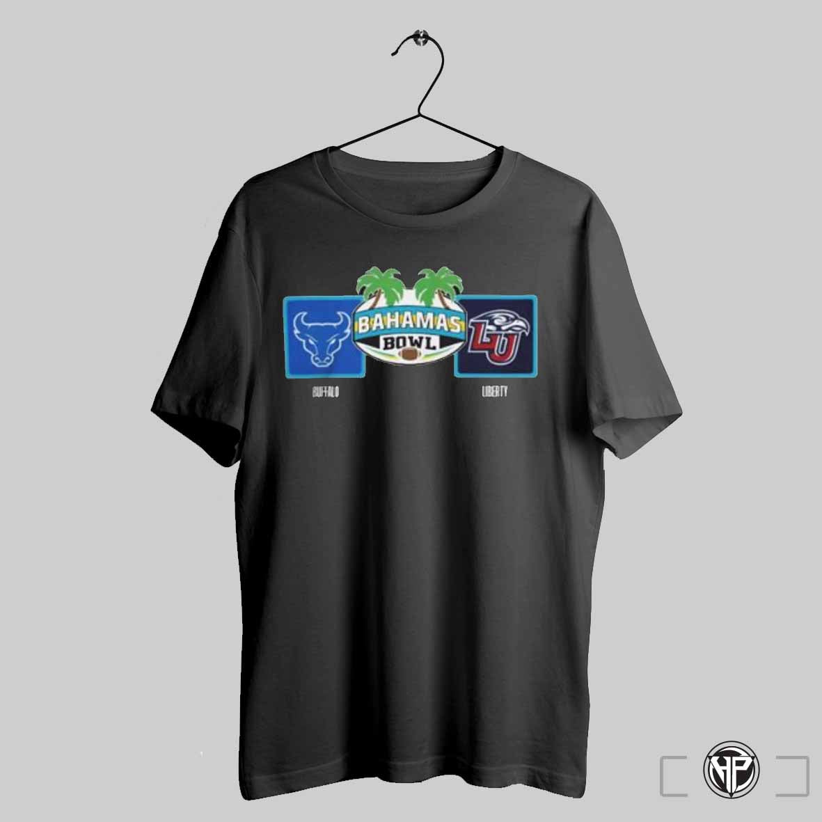 2025 Bahamas Bowl Buffalo Bulls Vs Liberty Flames Football T Shirt Trendy Sweatshirt