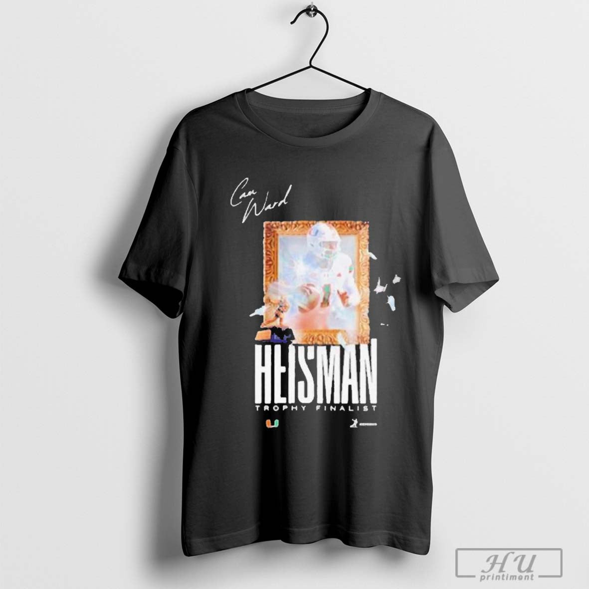 2024 Heisman Trophy Finalist Cam Ward Miami Hurricanes T Shirt