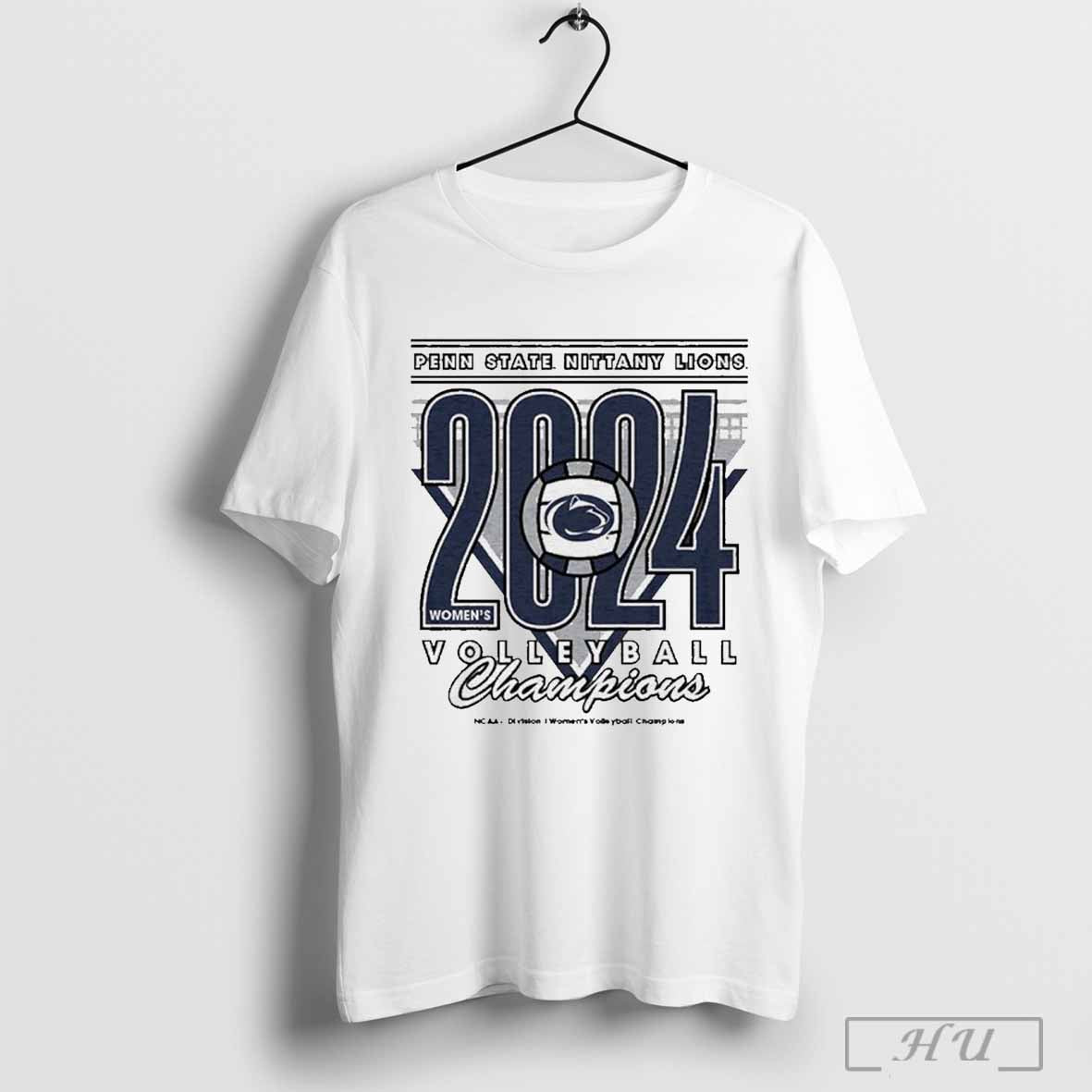 Penn State Nittany Lions Ncaa Division I Womens Volleyball Champions 2024 Vintage T Shirt Sweatshirt Cutom Poster Coffee Mugs Ornament