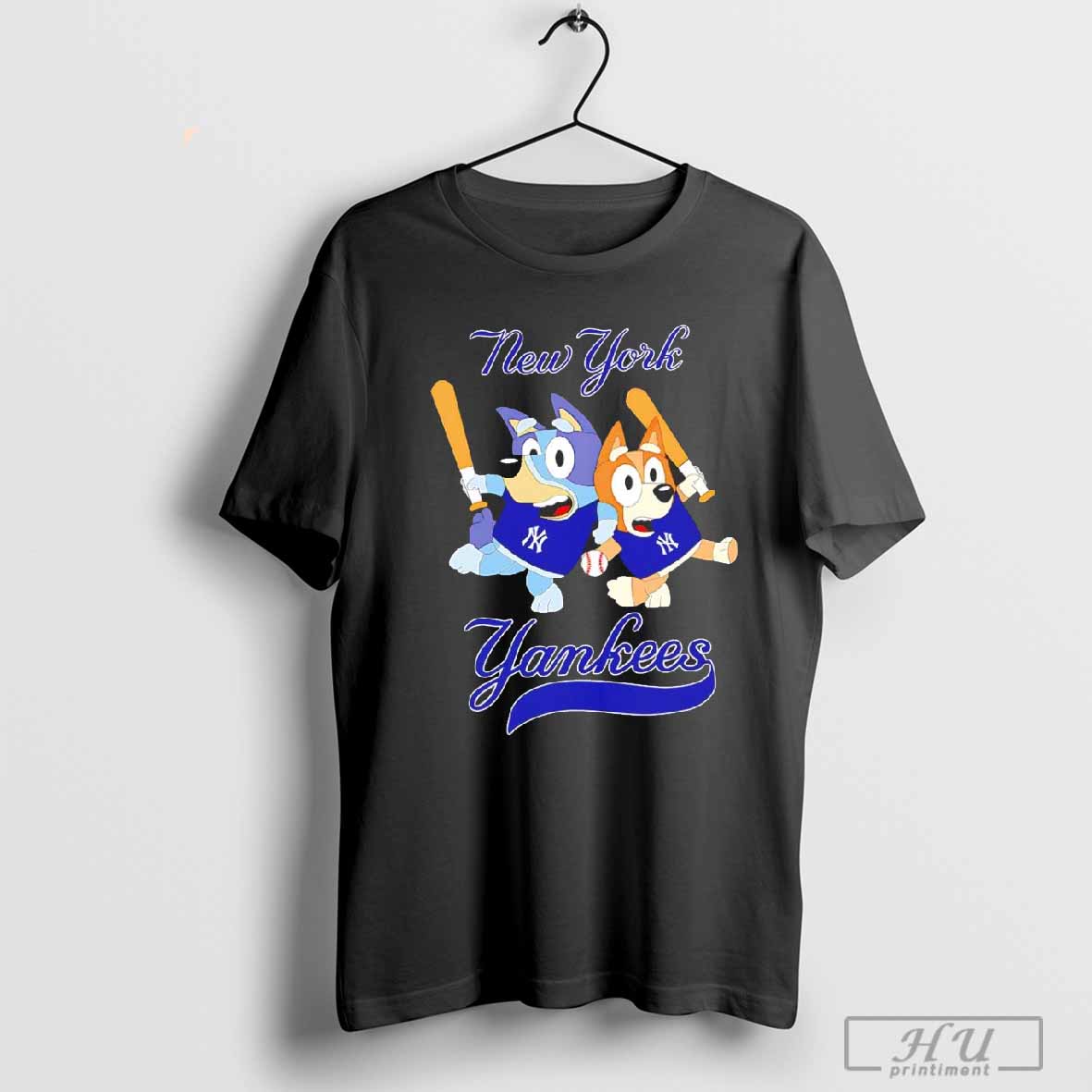 Bluey New York Yankees 2024 World Series Champions T-shirt