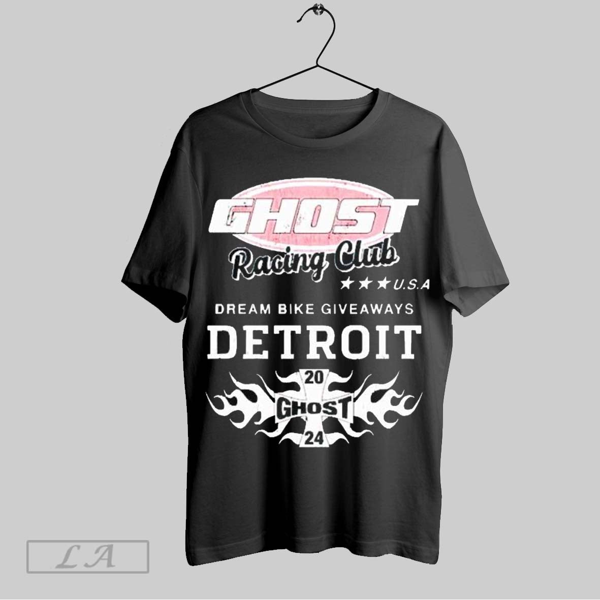 Top Ghost Racing Club Dream Bike Giveaways Detroit Usa 2024 T Shirt
