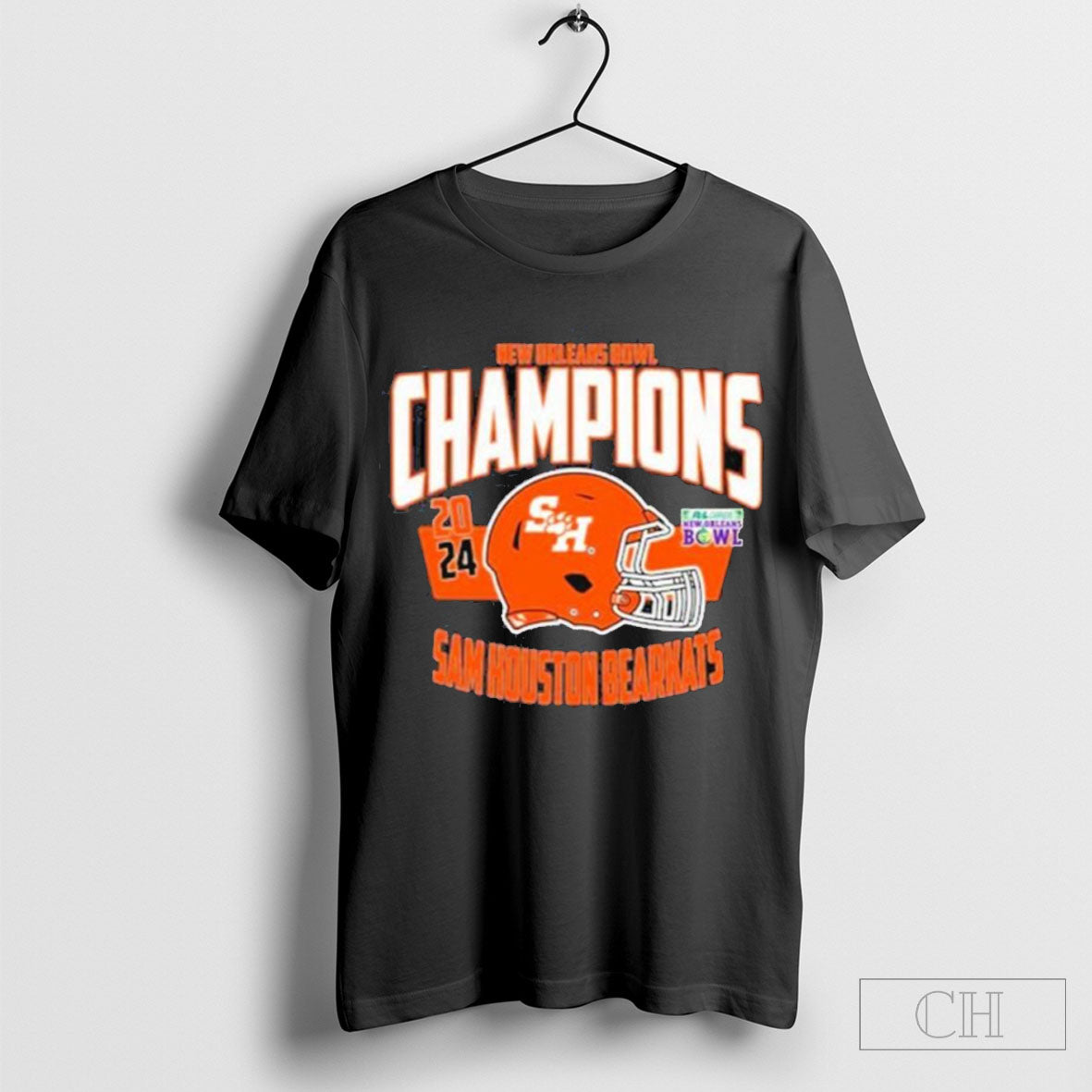 Sam Houston Bearkats Football Ncaa College Football 2024 Champions R L Carriers New Orleans Bowl Helmet T Shirt Sweatshirt Cutom Poster Coffee Mugs Or