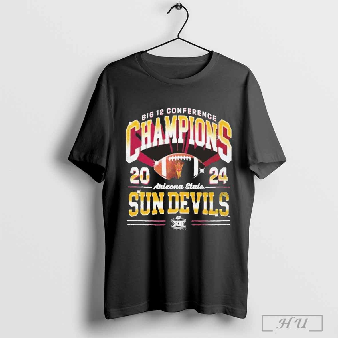Big 12 Conference Champions 2024 Arizona State Sun Devils Vintage T Shirt